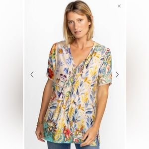 NWT Johnny Was BLU MAI TUNIC